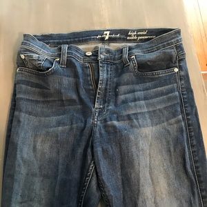 7 for All Mankind High Waist Ankle Gwenevere Jeans